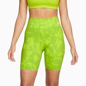 NIKE 
Women's Nike One Luxe Icon Clash Bike Shorts NEW SMALL 7”​​​